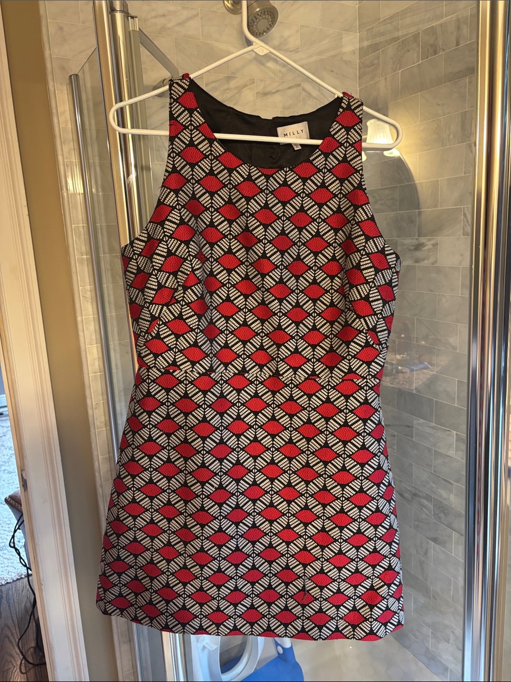 Milly l Red Poppy Shift Dress